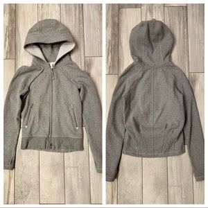 LULULEMON Grey Zip Up Hoodie